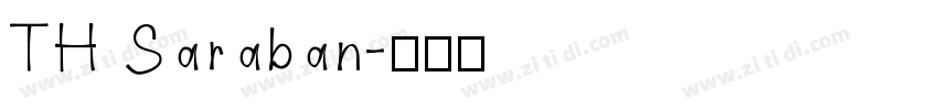 TH Saraban字体转换